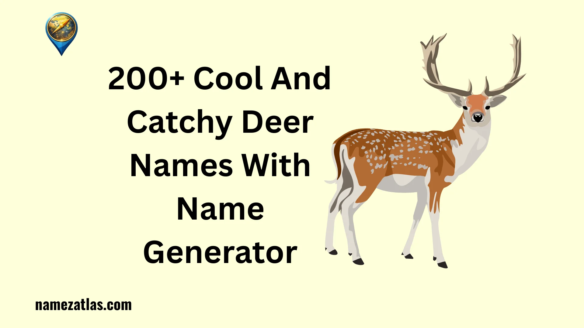 Cool And Catchy Deer Names With Name Generator