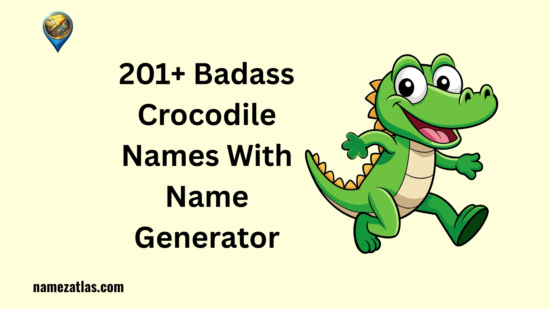 Badass Crocodile Names With Name Generator