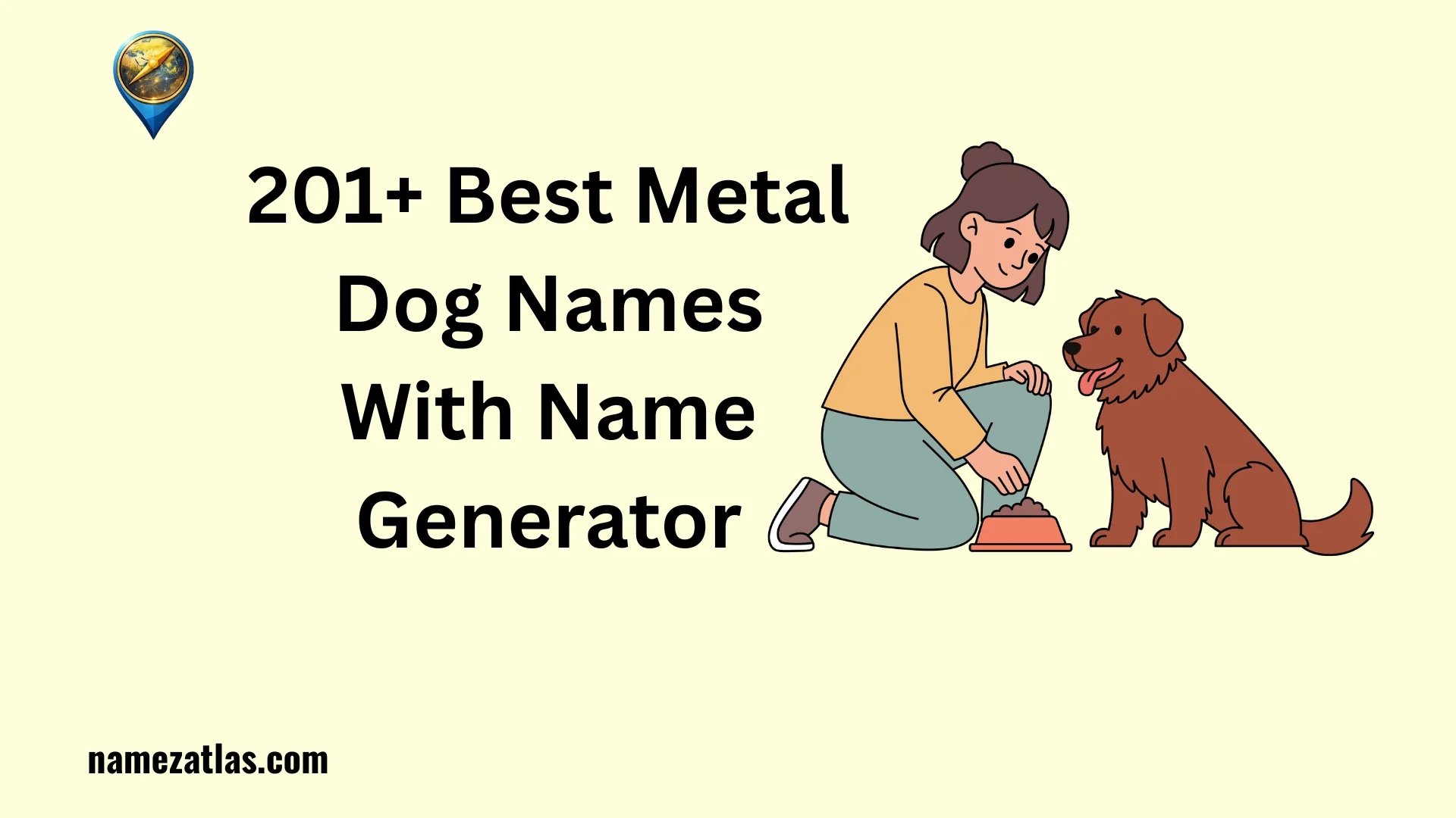 Best Metal Dog Names With Name Generator
