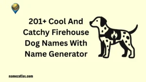 Cool And Catchy Firehouse Dog Names With Name Generator