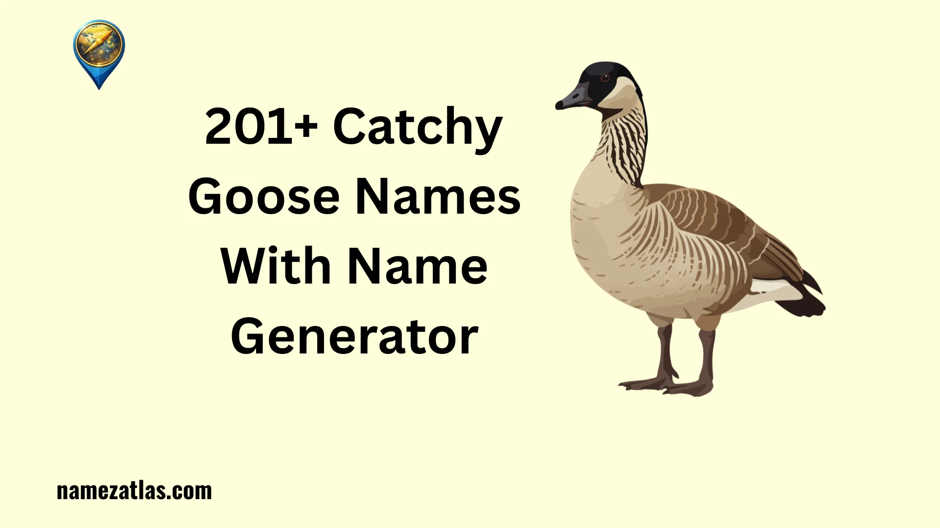 Catchy Goose Names With Name Generator