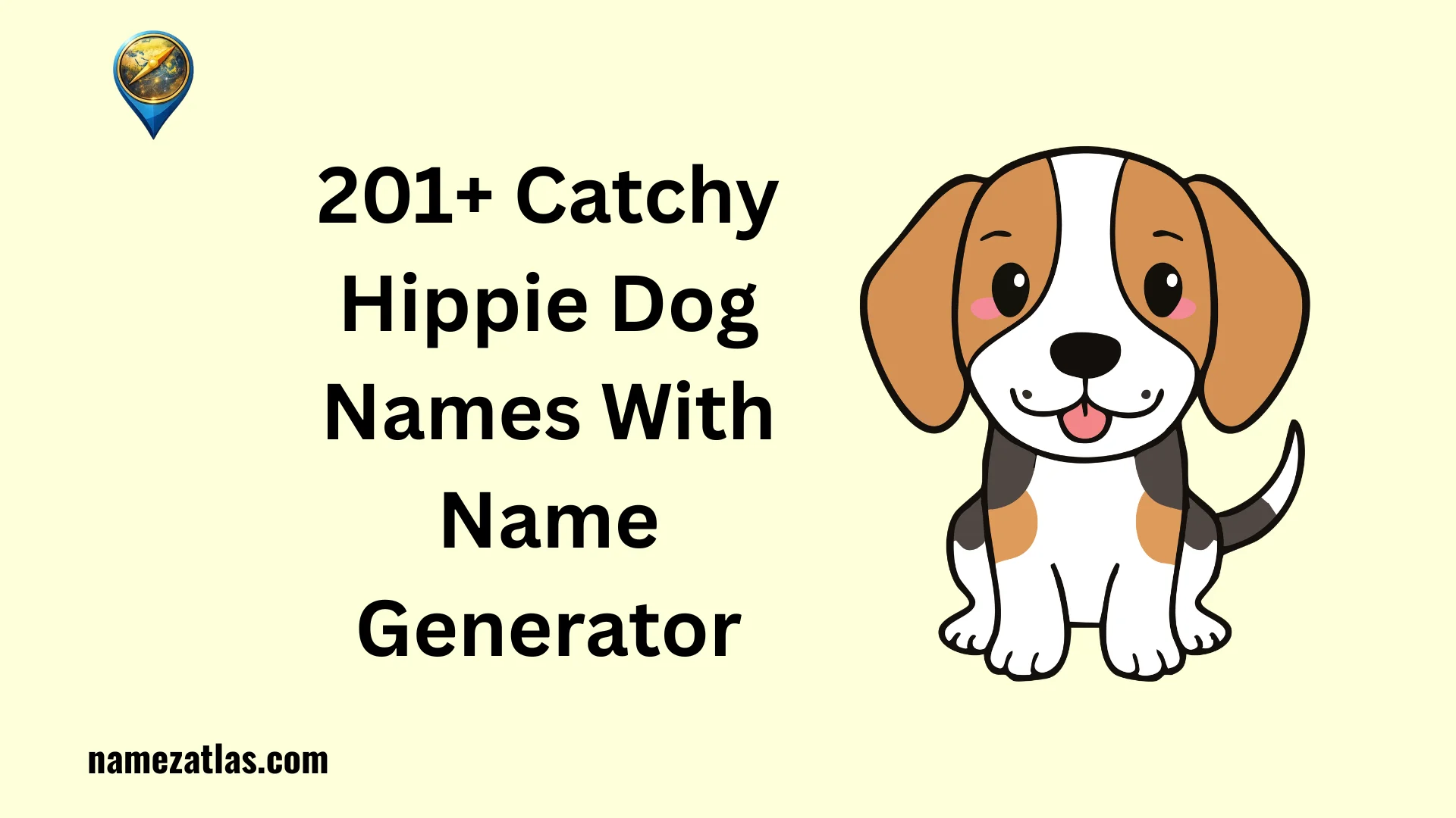 Catchy Hippie Dog Names With Name Generator