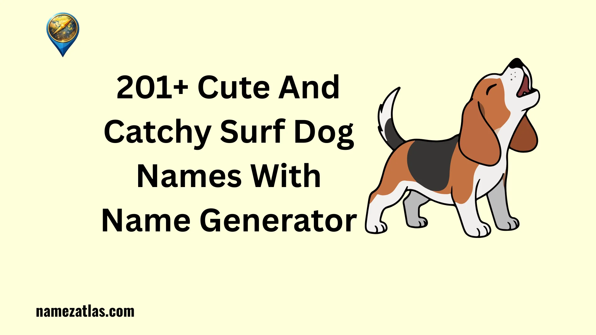 Cute And Catchy Surf Dog Names With Name Generator