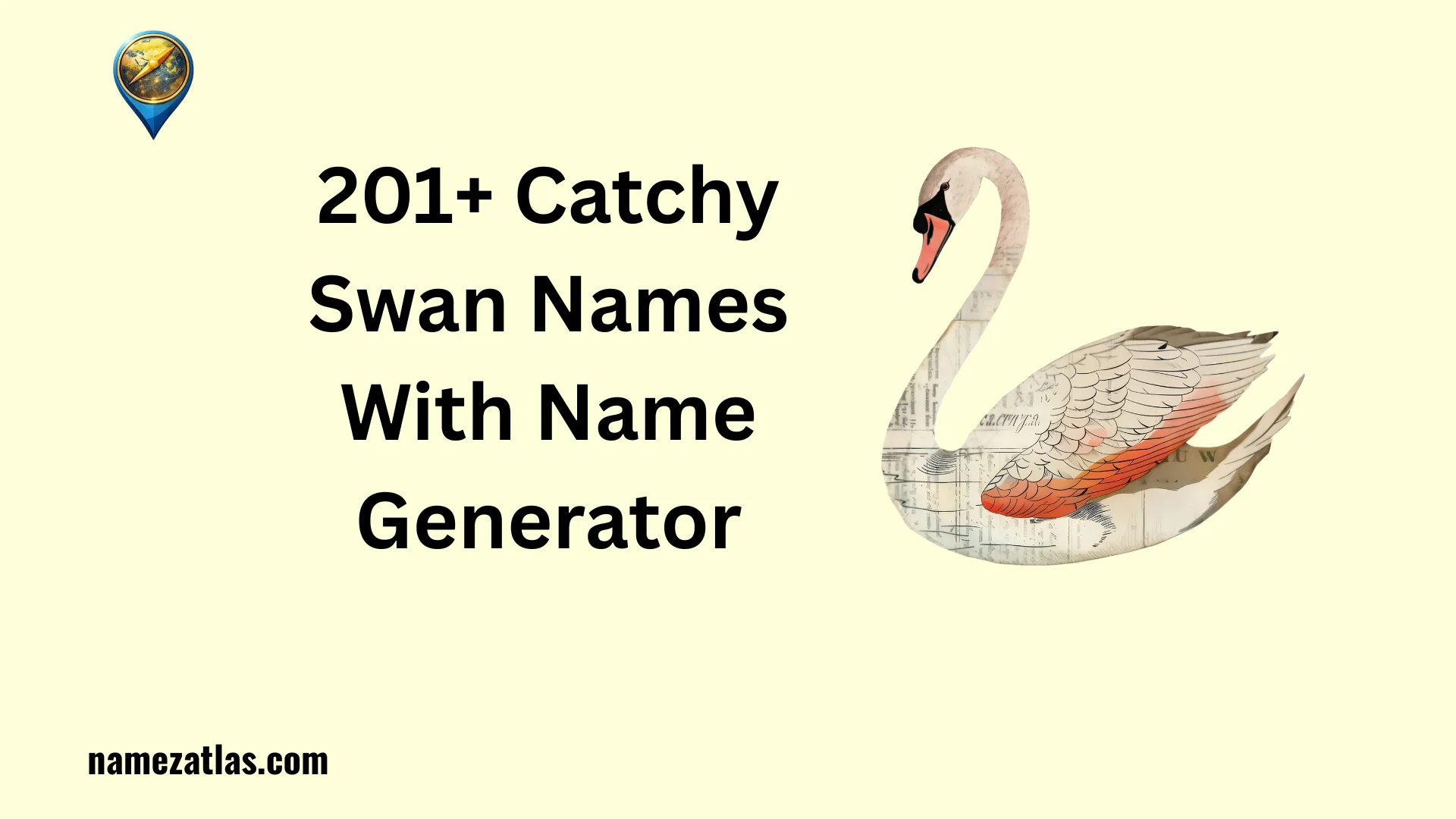 Catchy Swan Names With Name Generator