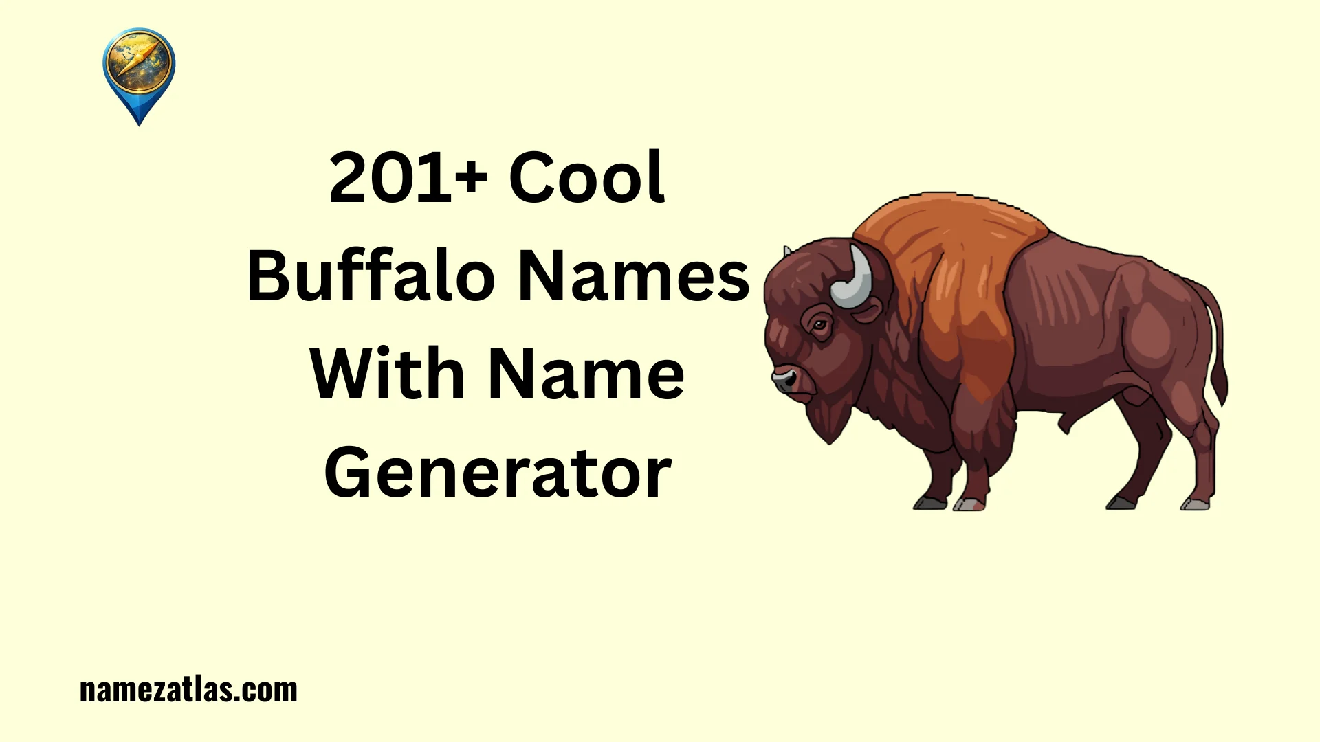 Cool Buffalo Names With Name Generator