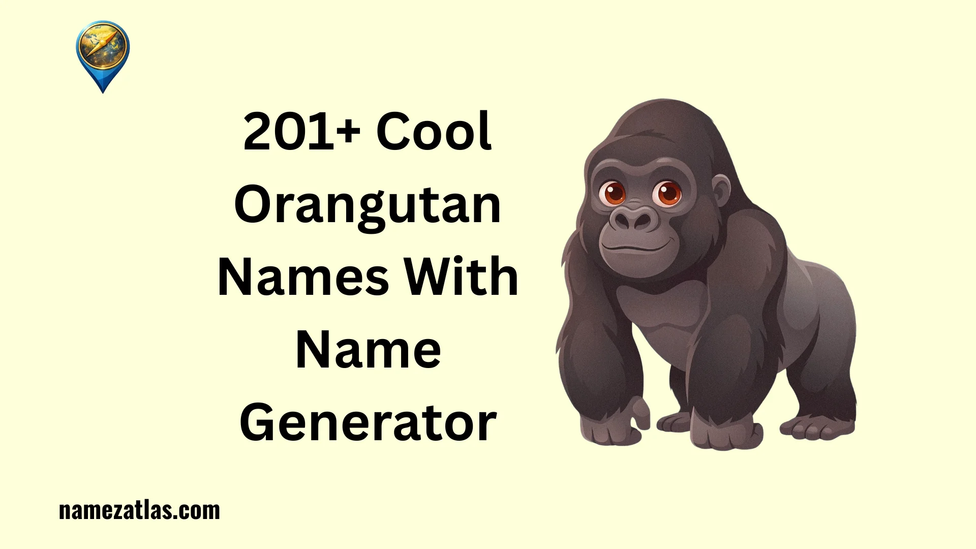 Cool Orangutan Names With Name Generator