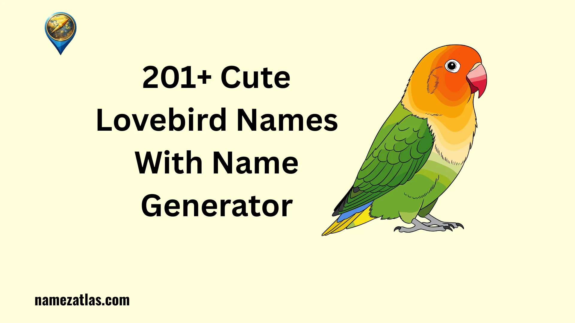 Cute Lovebird Names With Name Generator