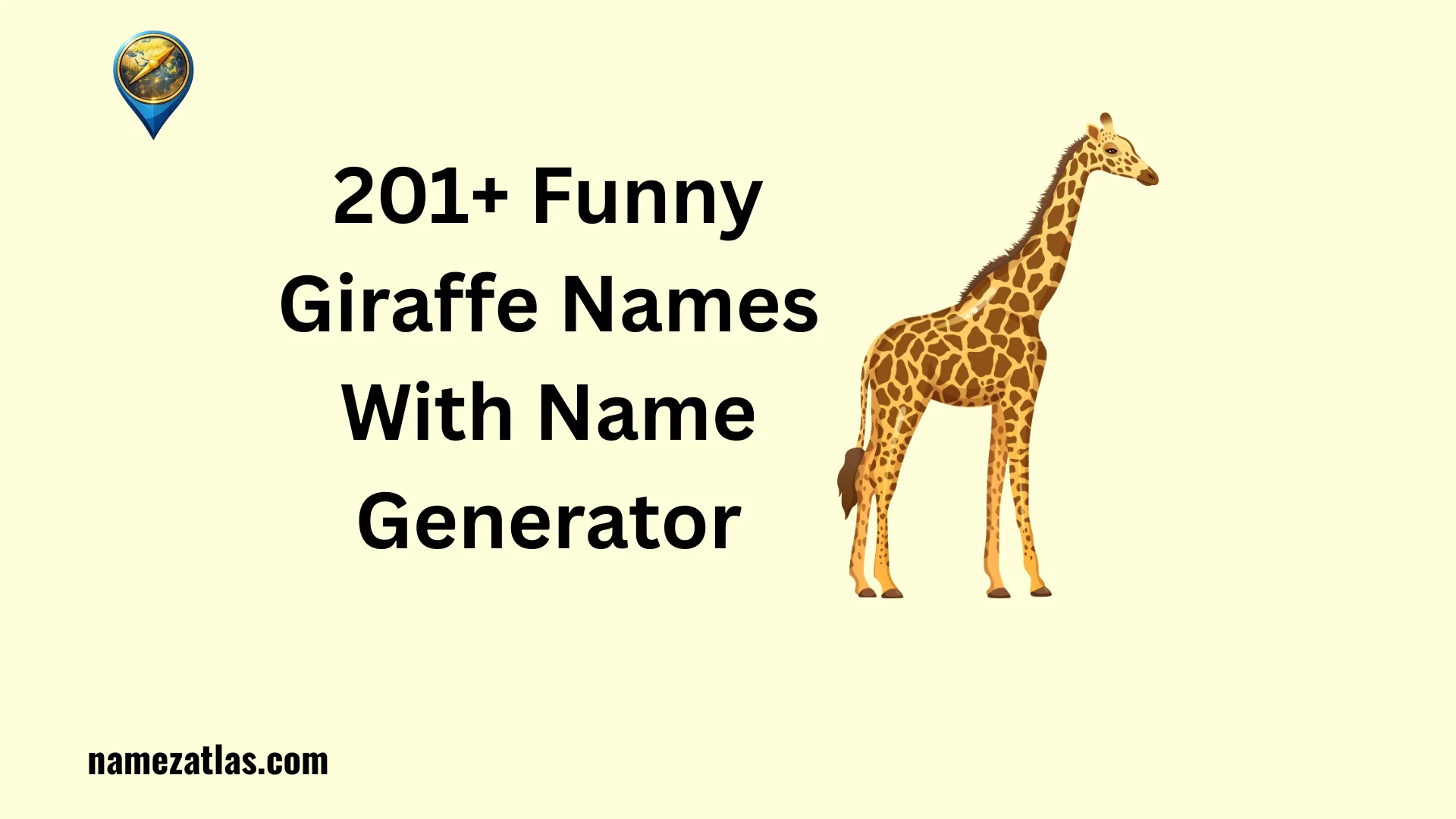 Funny Giraffe Names With Name Generator