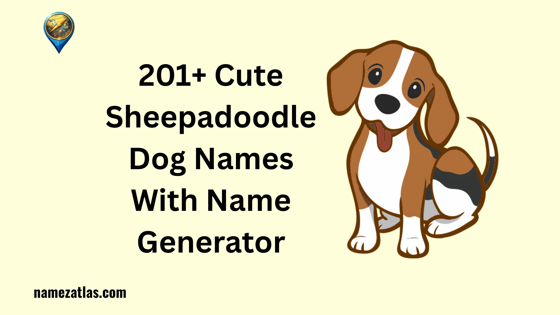 Cute Sheepadoodle Dog Names With Name Generator