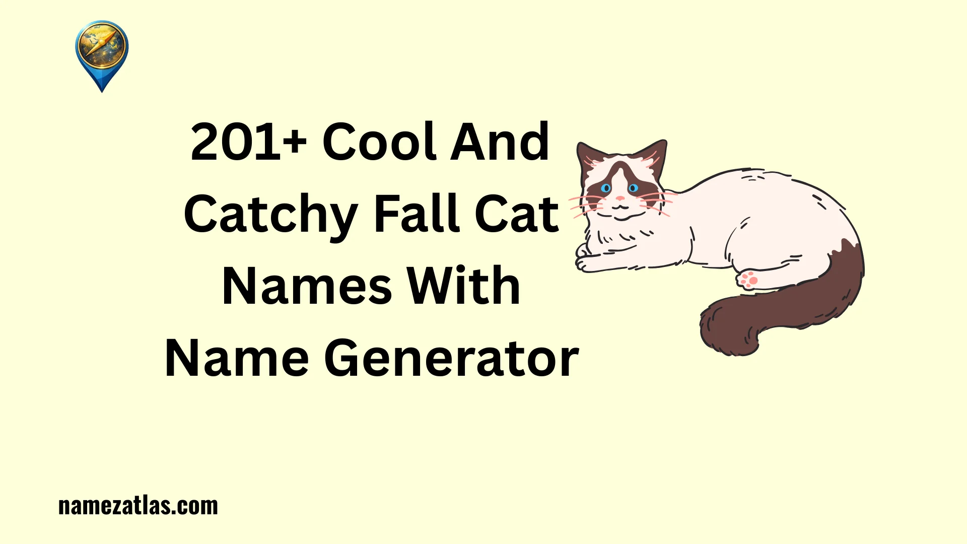 Cool And Catchy Fall Cat Names With Name Generator