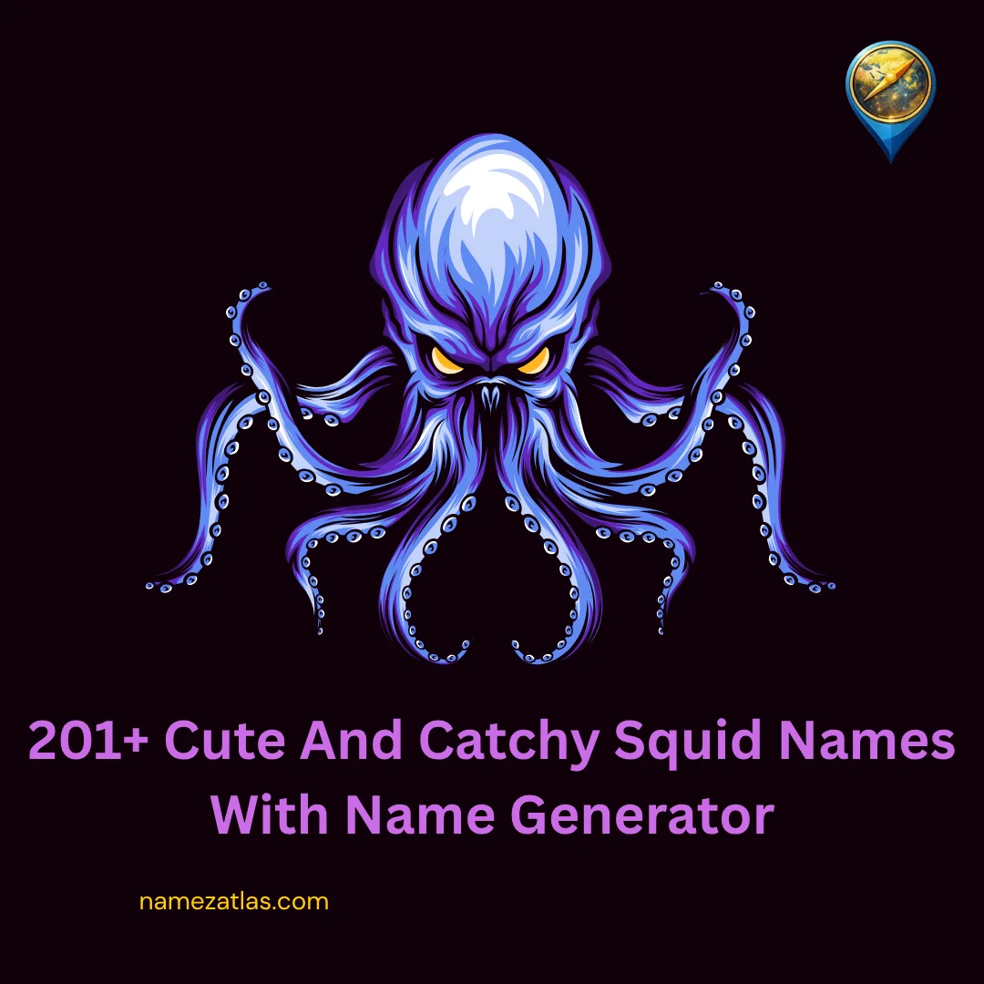 Cute And Catchy Squid Names With Name Generator