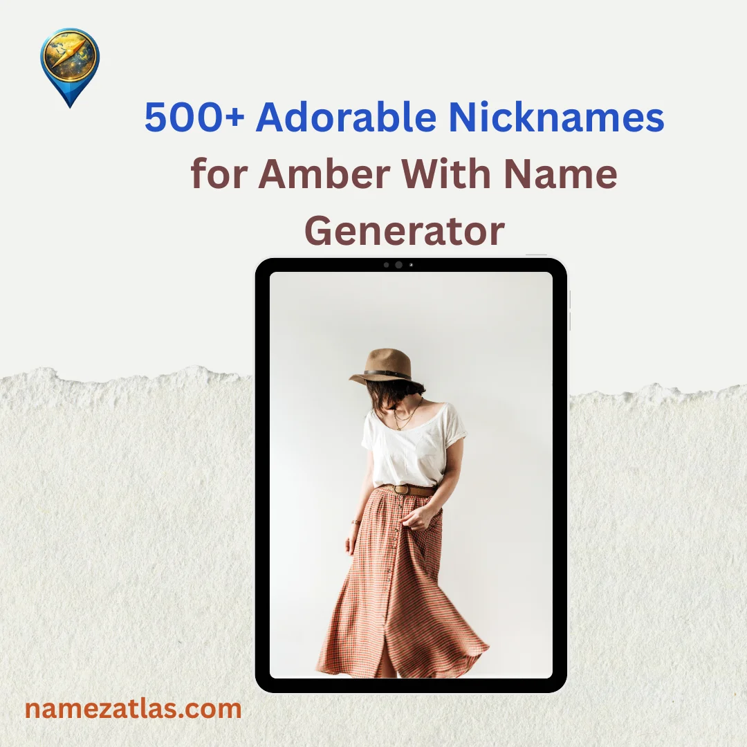 Adorable Nicknames for Amber With Name Generator