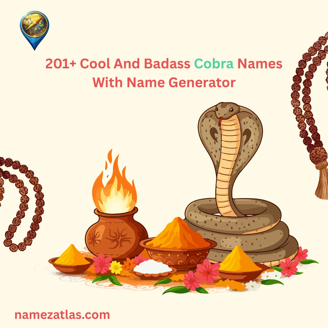 Cool And Badass Pet Cobra Names With Name Generator
