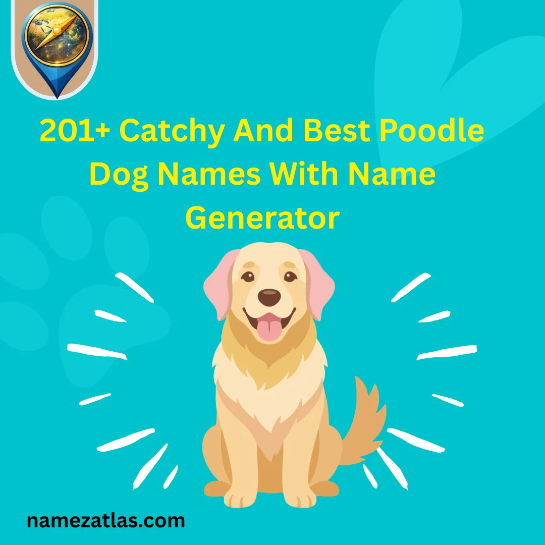 Catchy And Best Poodle Dog Names With Name Generator