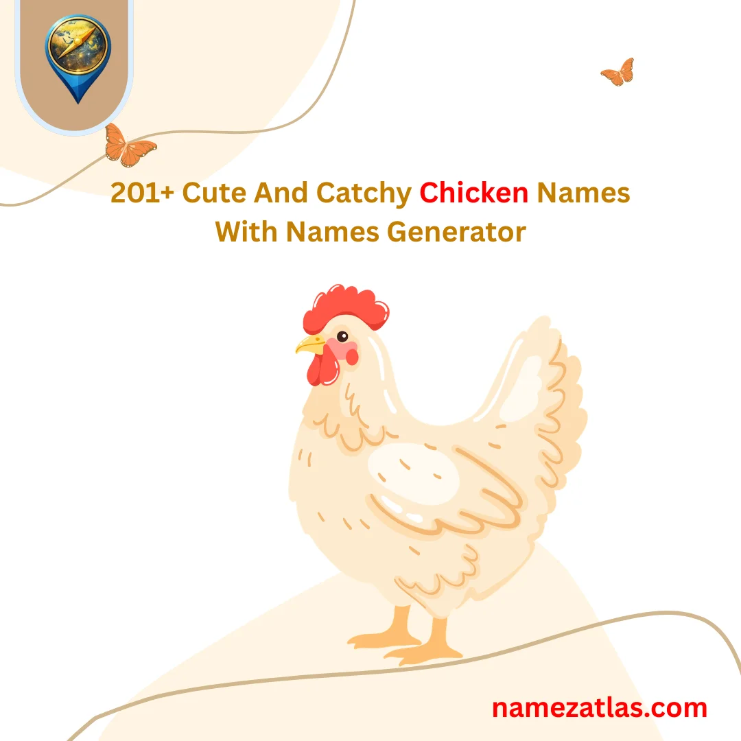 Cute And Catchy Chicken Names With Names Generator