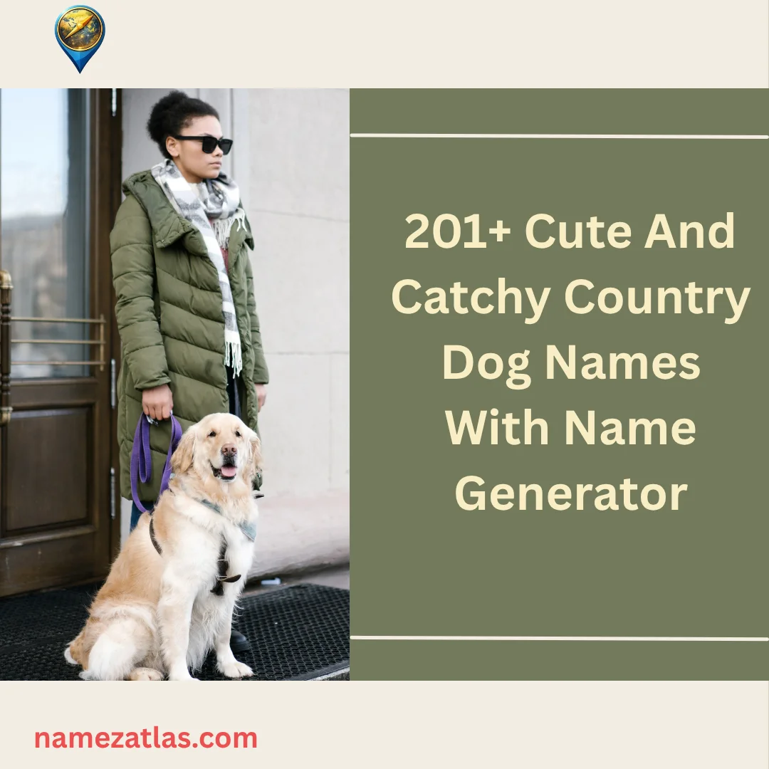 Cute And Catchy Country Dog Names With Name Generator