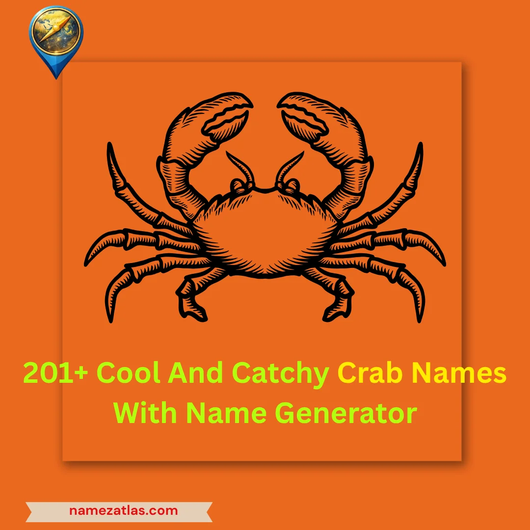 Cool And Catchy Crab Names With Name Generator