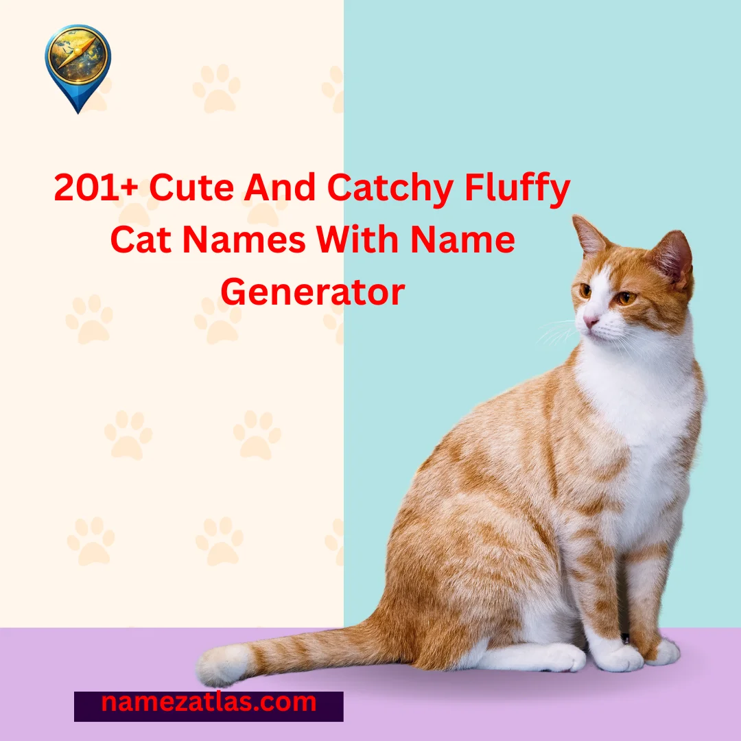 Cute And Catchy Fluffy Cat Names With Name Generator