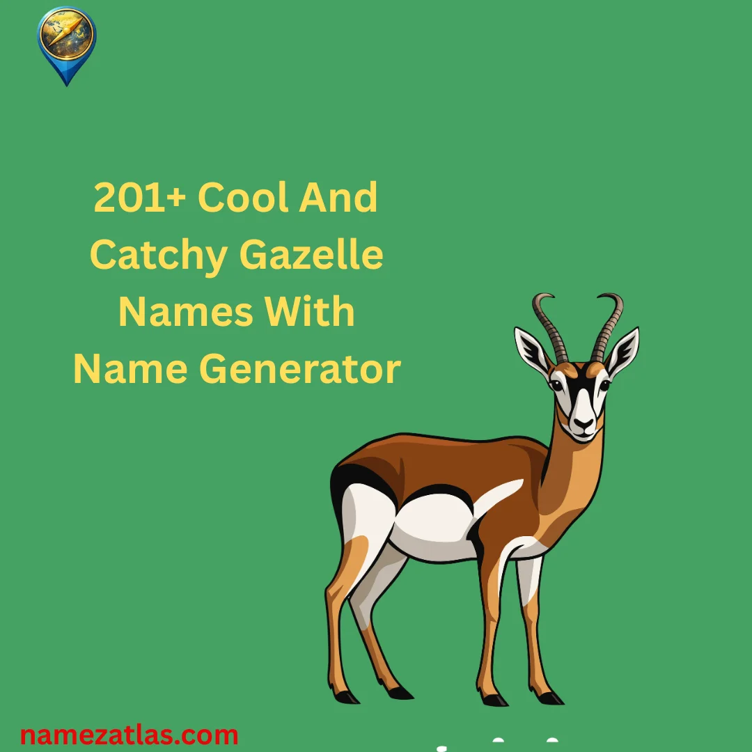 Cool And Catchy Gazelle Names With Name Generator