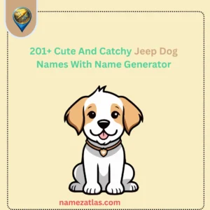 Cute And Catchy Jeep Dog Names With Name Generator
