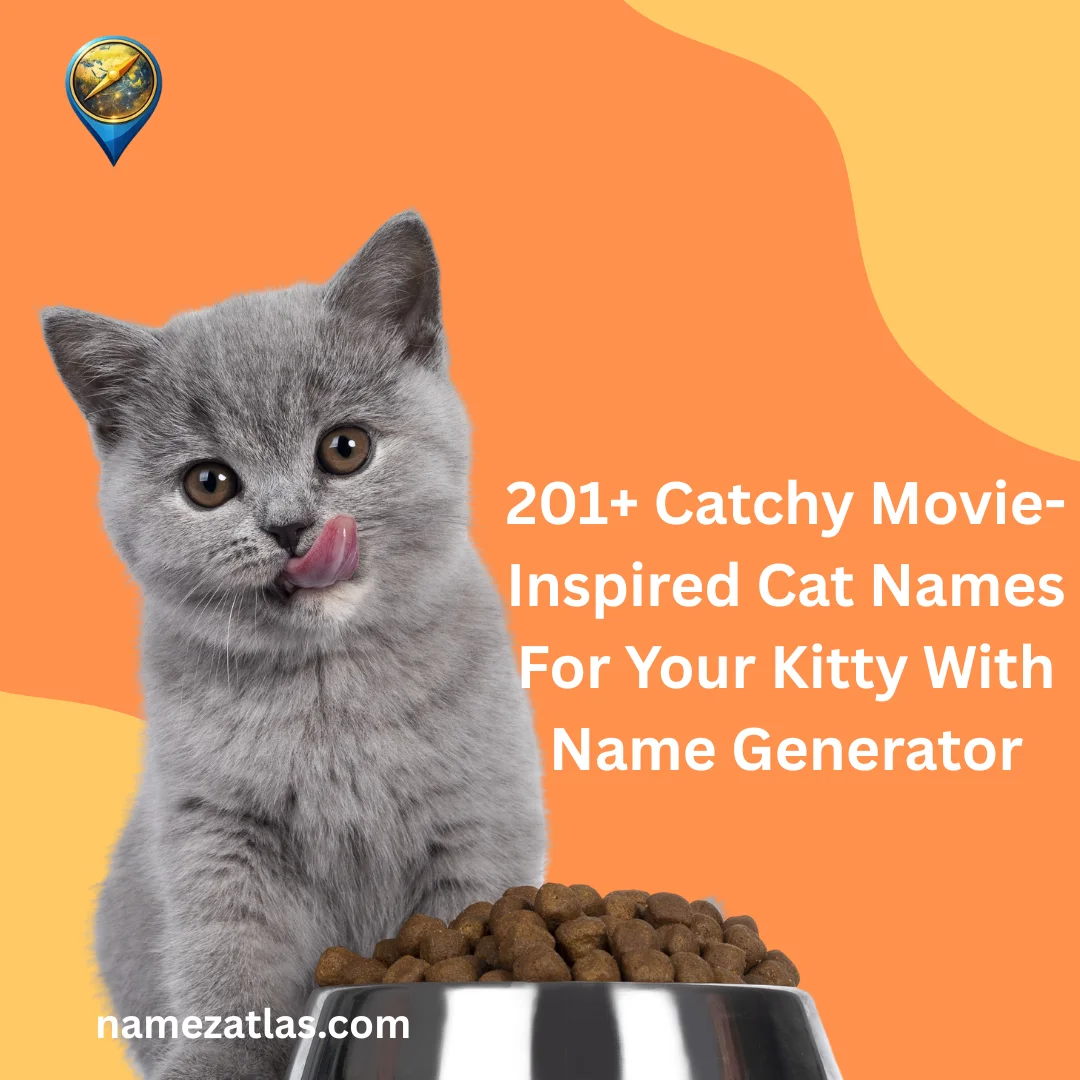 Catchy Movie-Inspired Cat Names For Your Kitty With Name Generator