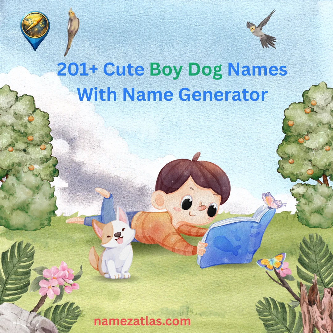 Cute Boy Dog Names With Name Generator