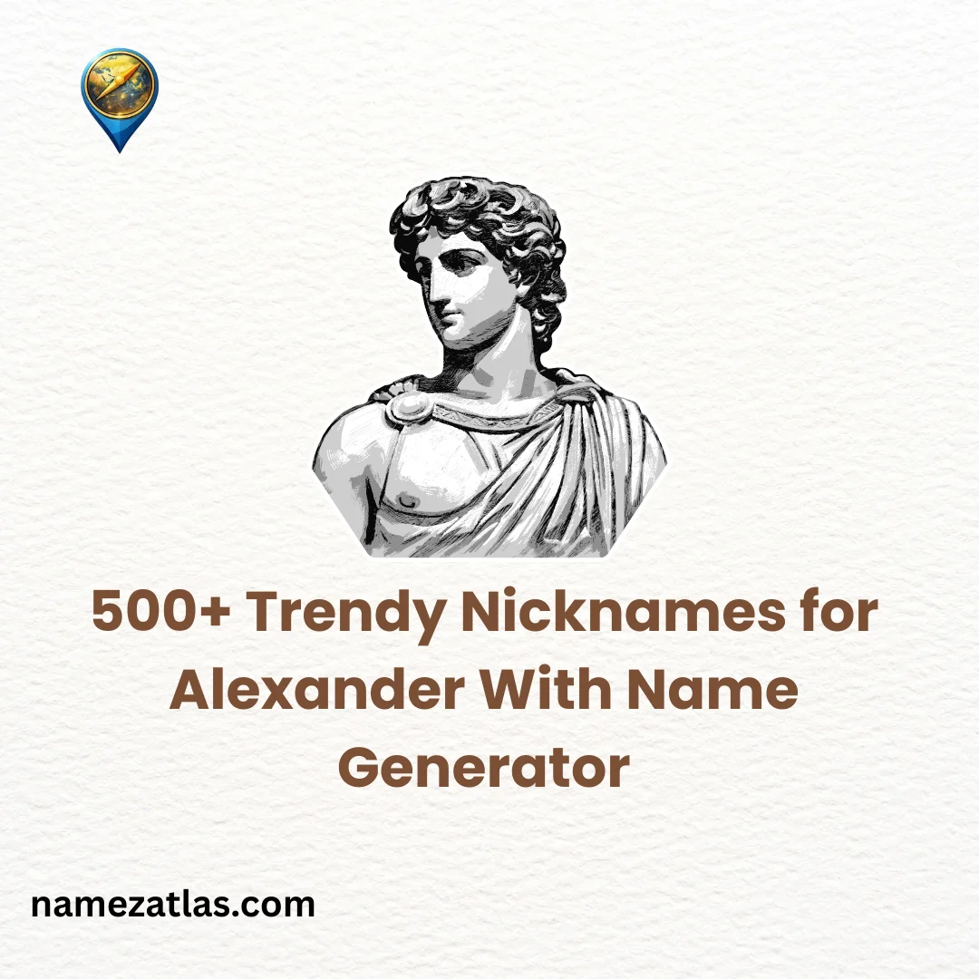Trendy Nicknames for Alexander With Name Generator