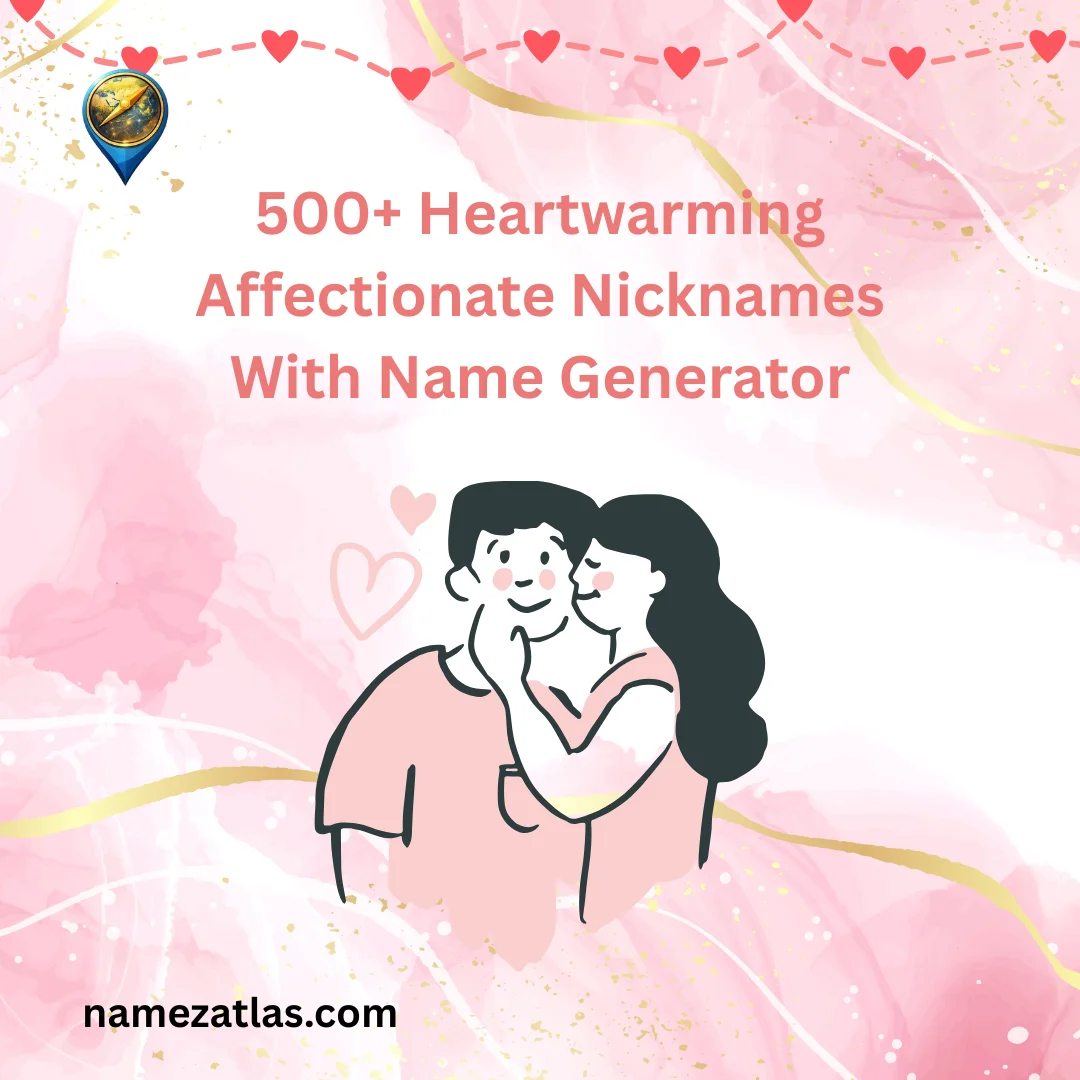 Heartwarming Affectionate Nicknames With Name Generator