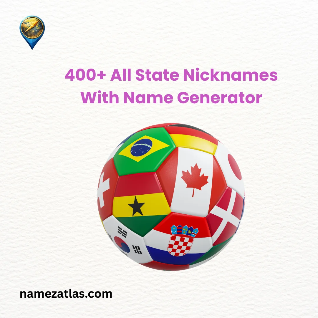 All State Nicknames With Name Generator