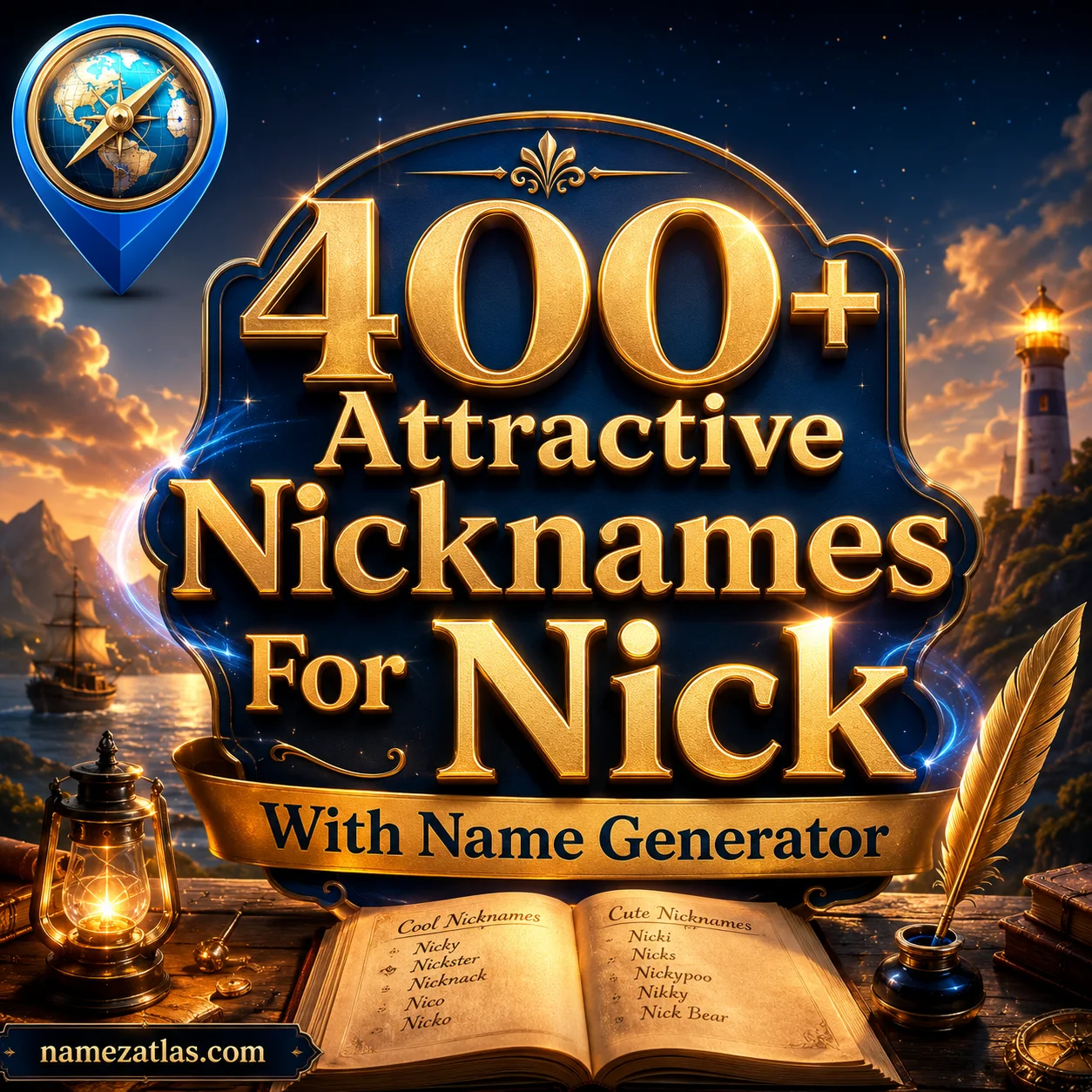 Attractive Nicknames For Nick With Name Generator