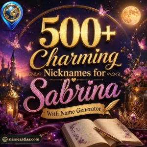 Charming Nicknames for Sabrina With Name Generator
