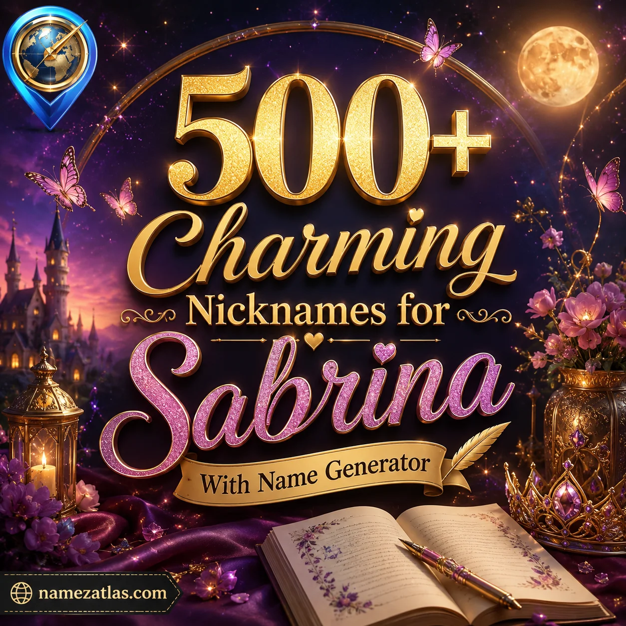 Charming Nicknames for Sabrina With Name Generator