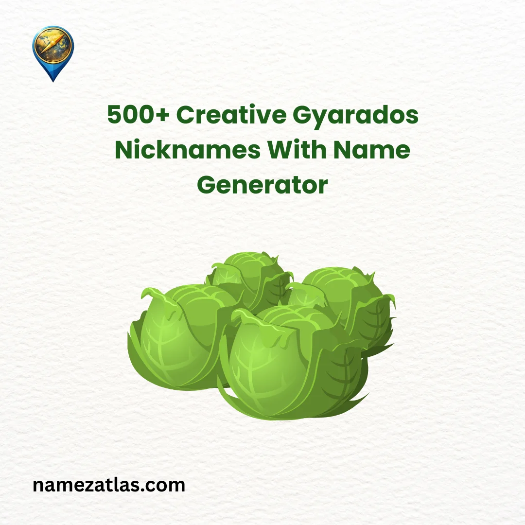 Creative Gyarados Nicknames With Name Generator