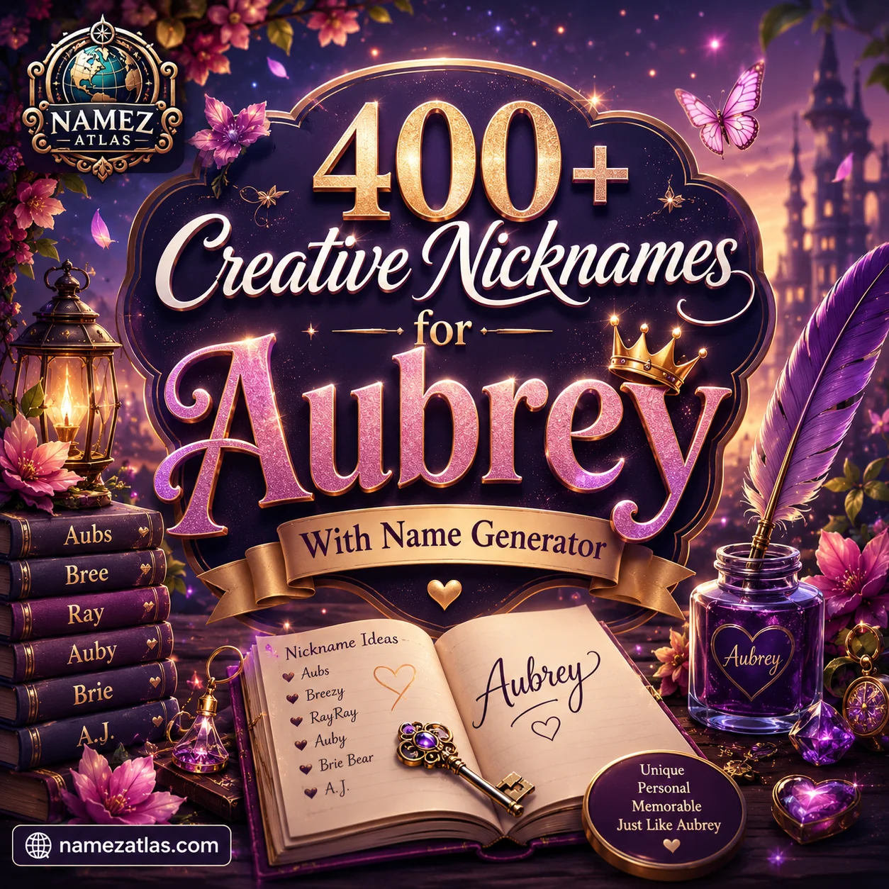 Creative Nicknames for Aubrey With Name Generator