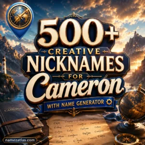 Creative Nicknames for Cameron With Name Generator