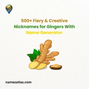 Fiery & Creative Nicknames for Gingers With Name Generator