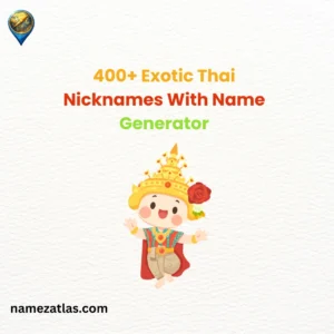 Exotic Thai Nicknames With Name Generator