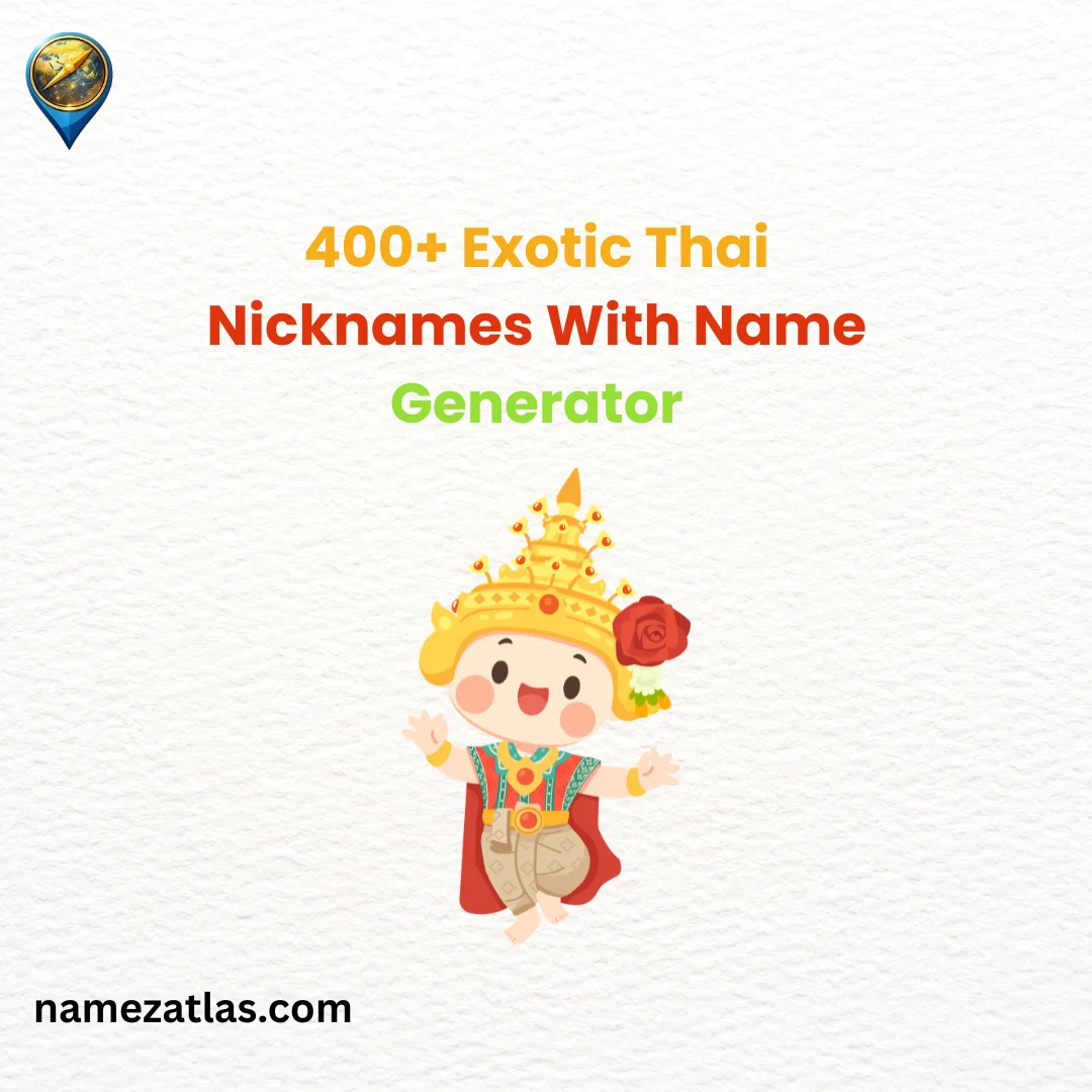 Exotic Thai Nicknames With Name Generator