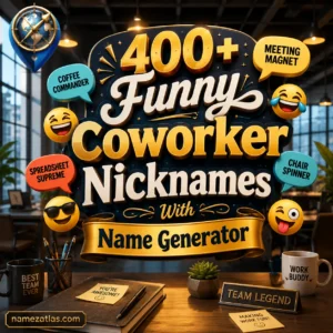 Funny Coworker Nicknames With Name Generator
