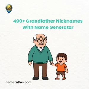 Grandfather Nicknames With Name Generator