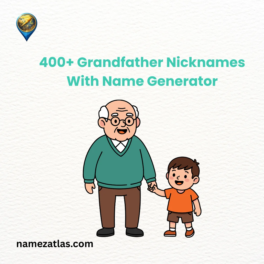 Grandfather Nicknames With Name Generator