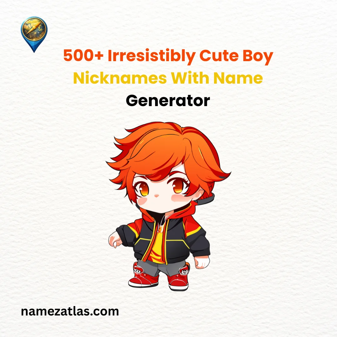 Irresistibly Cute Boy Nicknames With Name Generator