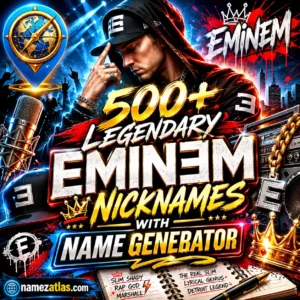Legendary Eminem Nicknames With Name Generator