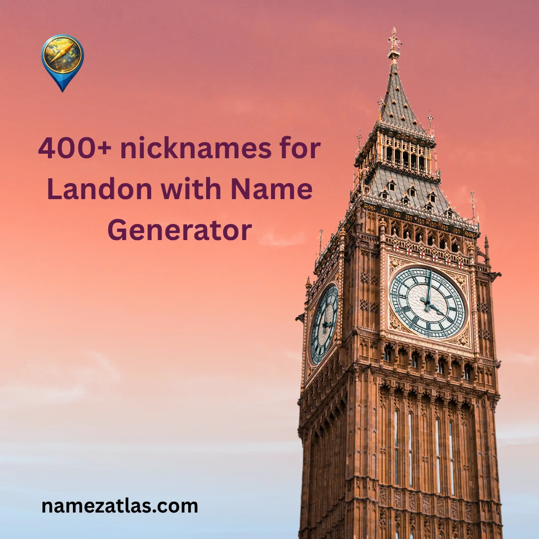 nicknames for Landon with Name Generator