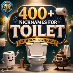 Nicknames for Toilet With Name Generator