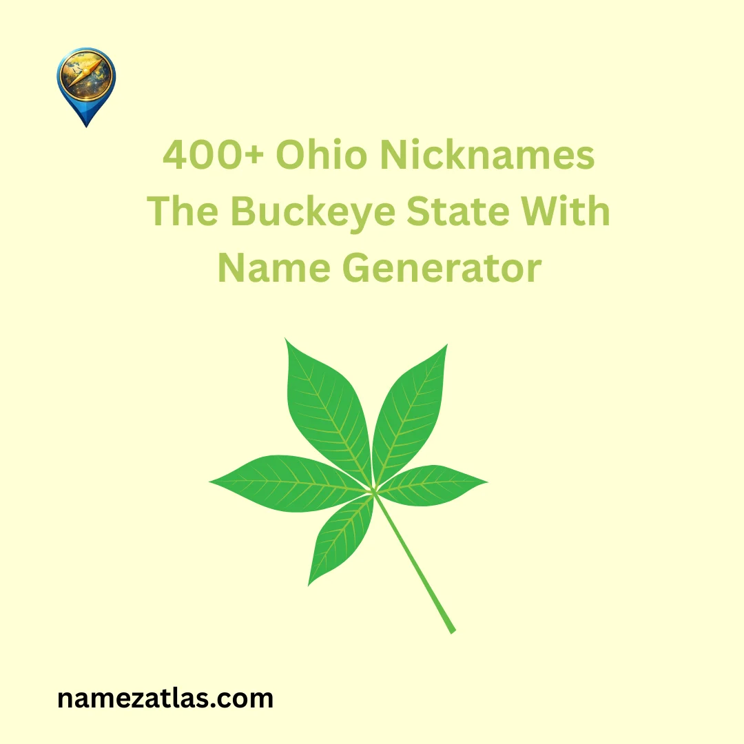 Ohio Nicknames The Buckeye State With Name Generator