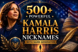 Powerful Kamala Harris Nicknames With Name Generator