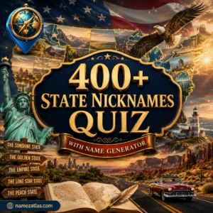 State Nicknames Quiz With Name Generator