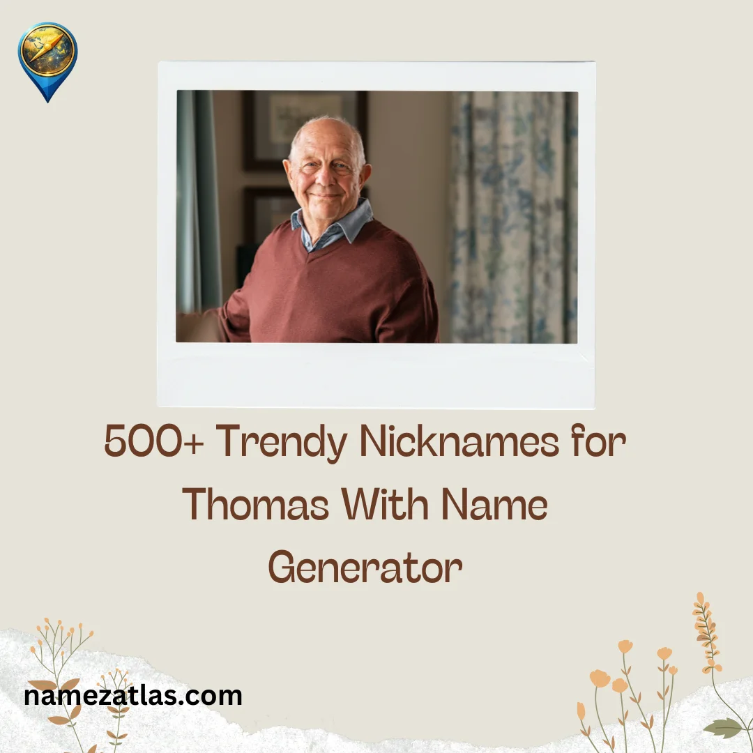 Trendy Nicknames for Thomas With Name Generator