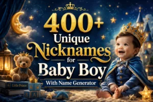 Unique Nicknames for Baby Boy With Name Generator